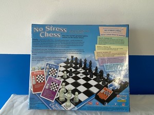 lot 52 image: NO STRESS CHESS BOARD GAME