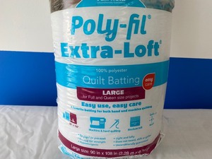 lot 24 image: POLY-FIL EXTRA-LOFT QUILT BATTING (LARGE)