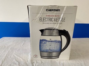 lot 121 image: CHEFMAN ELECTRIC KETTLE
