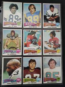Collection Of 10 Topps 1974 NFL Cards