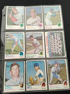 1973 Topps Baseball Trading Cards
