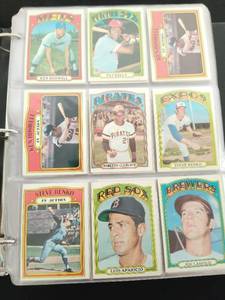 1972 Topps Baseball Trading Cards
