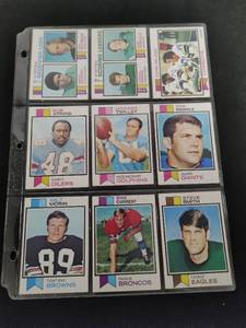 1973 Topps Football Trading Cards