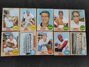 1968 and 1969 Topps Baseball Trading Cards