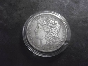 lot 4 image: 1879 Silver Morgan Dollar