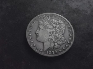 lot 7 image: 1879 CC Silver Morgan Dollar