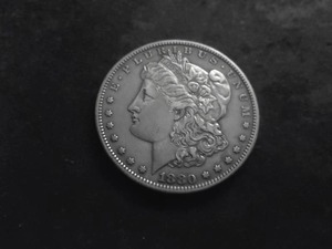 lot 11 image: 1880 S Silver Morgan Dollar