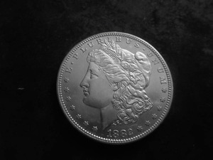 lot 19 image: 1882 S Silver Morgan Dollar