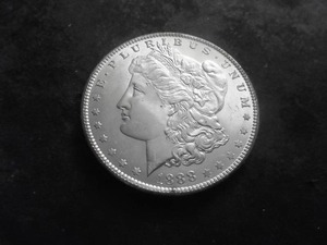 lot 38 image: 1888 Silver Morgan Dollar