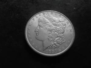lot 49 image: 1891 Silver Morgan Dollar