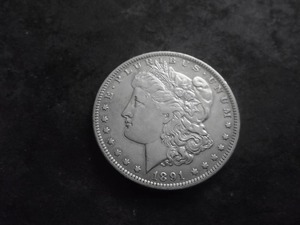 lot 51 image: 1891 O Silver Morgan Dollar