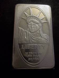 lot 54 image: 10 Troy Oz. .999 Fine Silver