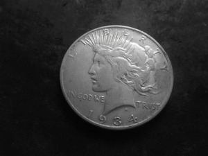lot 78 image: 1934 S Silver Peace Dollar