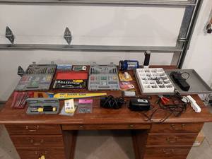 Large Lot of Tool Sets and Garage Hardware - NO SHIPPING