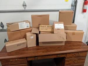 Large Lot of Indoor  Outdoor Dcor - Most of the Boxes Appear unopened - See Pictures for Contents - NO SHIPPING