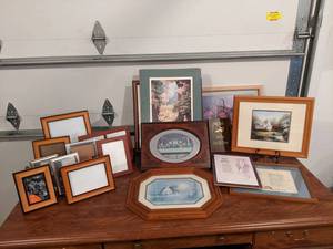 Large Lot of New Frames, Wall Dcor and More - NO SHIPPING