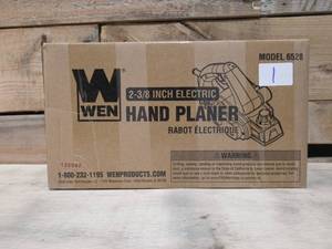 lot 1 image: WEN 6528 3.8-Amp 2-38 Inch Electric Hand Planer