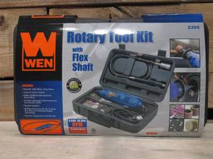 lot 7 image: WEN 2305 Rotary Tool Kit with Flex Shaft