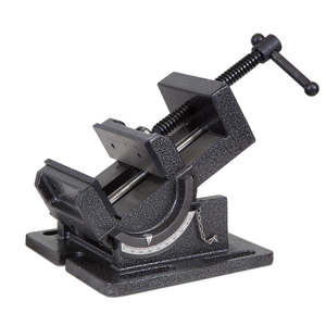 lot 9 image: WEN 434TV 4.25-Inch Industrial Strength Benchtop and Drill Press Tilting Angle Vise