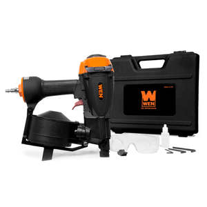 lot 17 image: WEN 61783 34-Inch to 1-34-Inch Pneumatic Coil Roofing Nailer