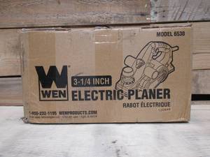 lot 2 image: WEN 6530 3-14 in. 6 Amp Corded Hand Planer