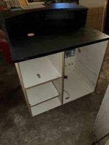 Standing Reception Base Cabinet with countertop