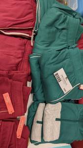 Assorted 26 Piece Womens Sweat Suits, Gym Shorts, ALL New With Tags XS-XL