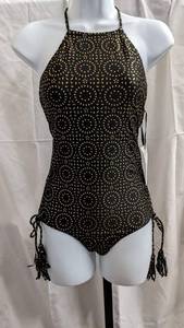 28 Cleobella Jet Black One-Piece Bathing Suits