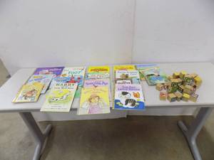 lot 35 image: Kids Books & Blocks