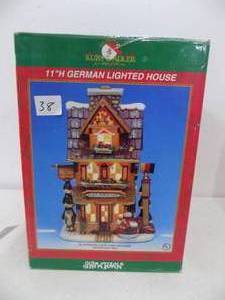 lot 38 image: 11 H German Lighted House