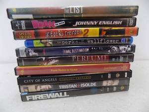 lot 50 image: 10 DVDs