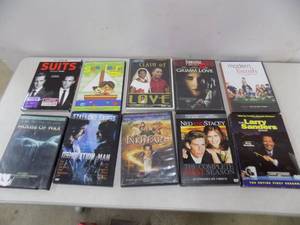 lot 55 image: 10 DVDs