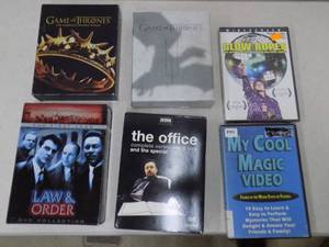 lot 59 image: 4 DVDs