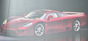 lot 42 image: Saleen Framed Poster