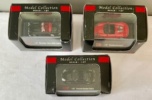 lot 131 image: 3 New Malibu International Model Collection 187 Cars
