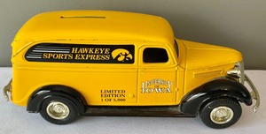 lot 120 image: Denver Broncos and Iowa Hawkeyes Banks