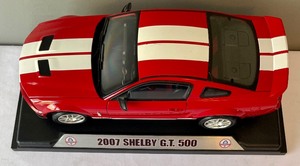 lot 113 image: 2007 Shelby GT 500 Die Cast Model Car
