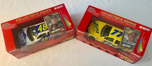 lot 57 image: Pair of 2002 Collectors Series Racing Champions 124 Die Cast Replicas