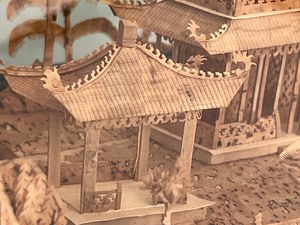 Amazing Chinese Cork Art Diorama