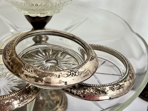 Vintage Sterling Silver and Glass Items