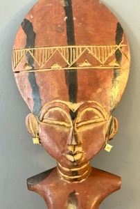 Figural Wooden African Ghana Statue