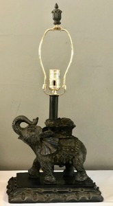 Elegant Elephant Table Lamp