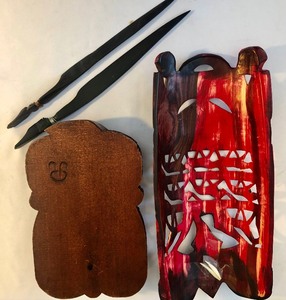 Wooden Wonders including Two Carved Wall Masks