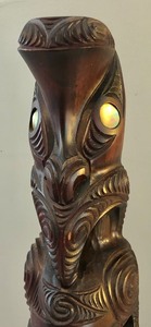 Wooden Carved Idol Figurine