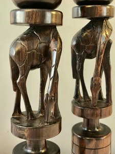 Giraffe Themed Candle Holders