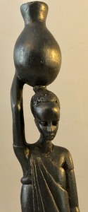 Three African Carved Figures