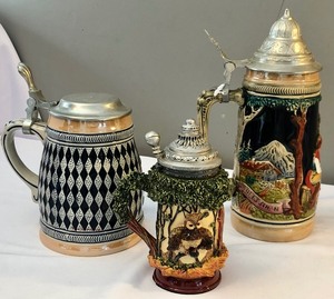 3 Unique Steins
