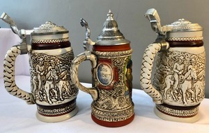 Three Collectible Steins