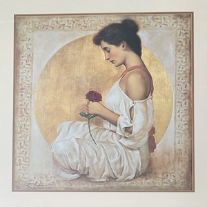 Mystic Rose Print by Richard Franklin