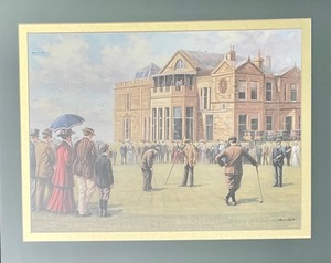 Framed Golf Print by Kevin Walsh